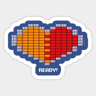Arkanoid Heart Sticker
